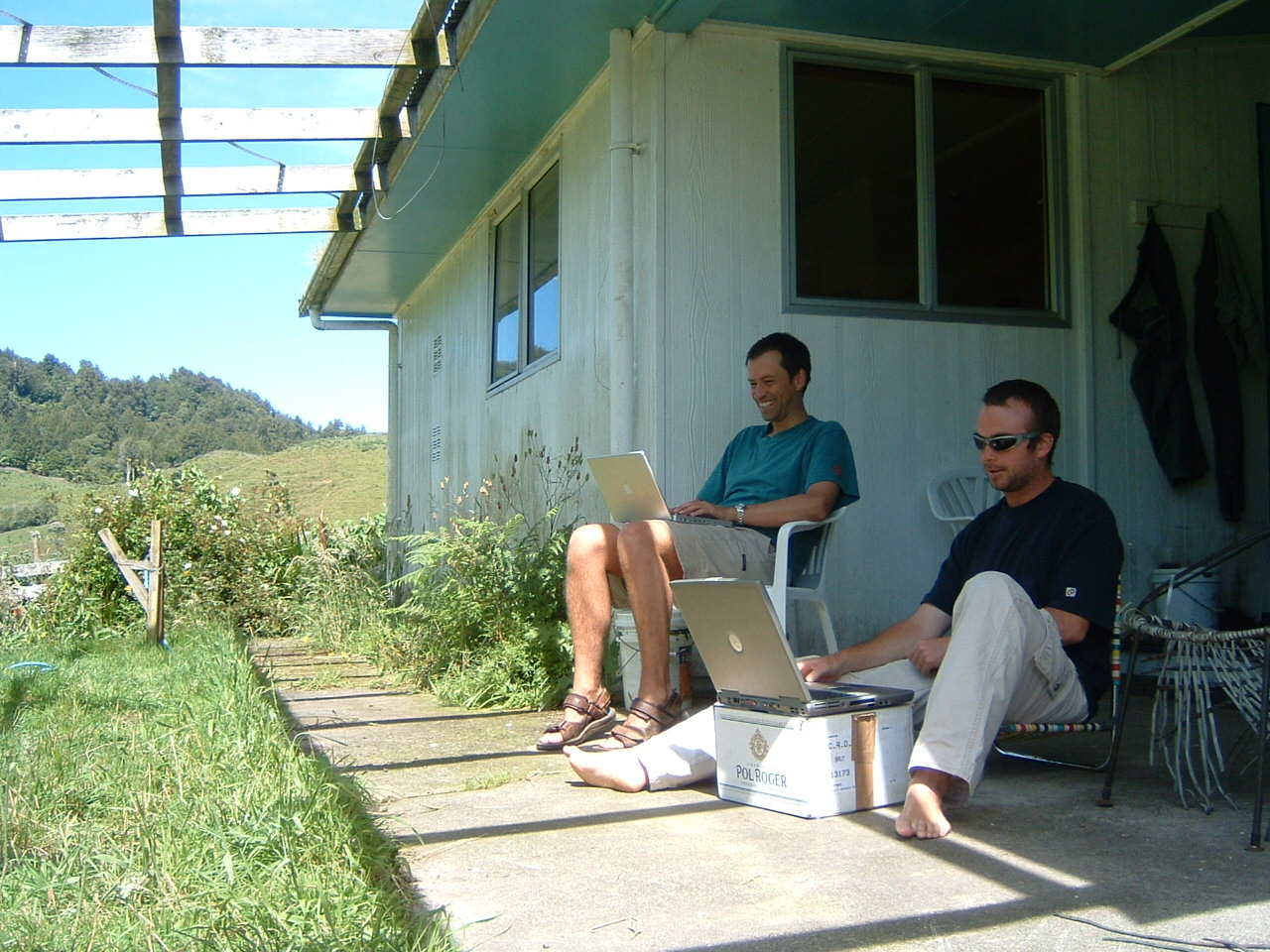 The only Science paper I have ever written. Phill Cassey and Tim M Blackburn in Benneydale, New Zealand, circa 2004. The best place in the world to write a Science paper.